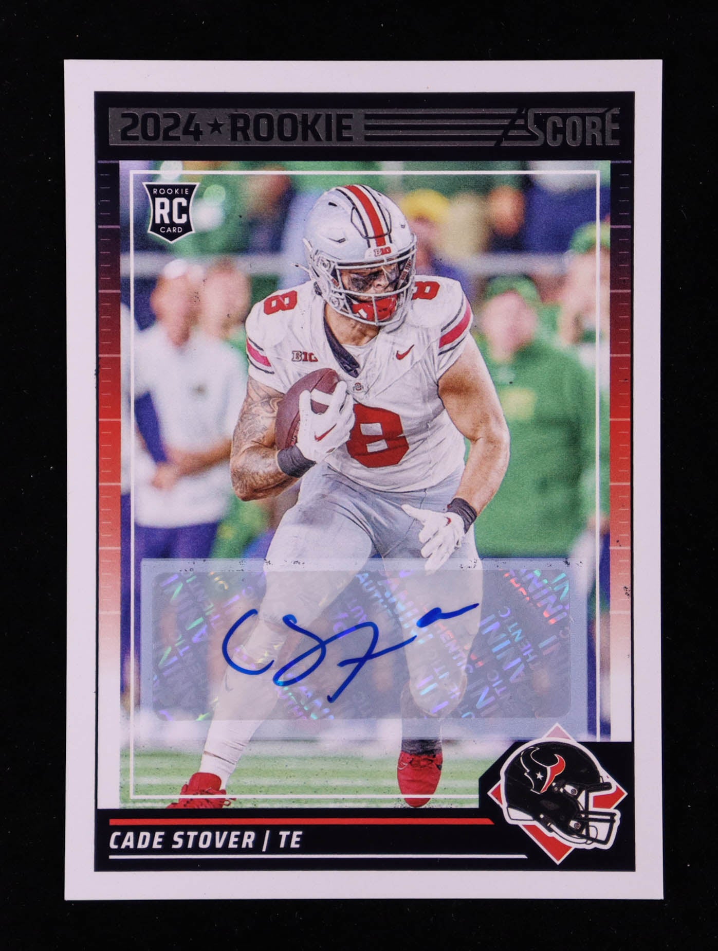 Cade Stover – 2024 Score Signatures #353 - Rookie Card (RC) – Autograph