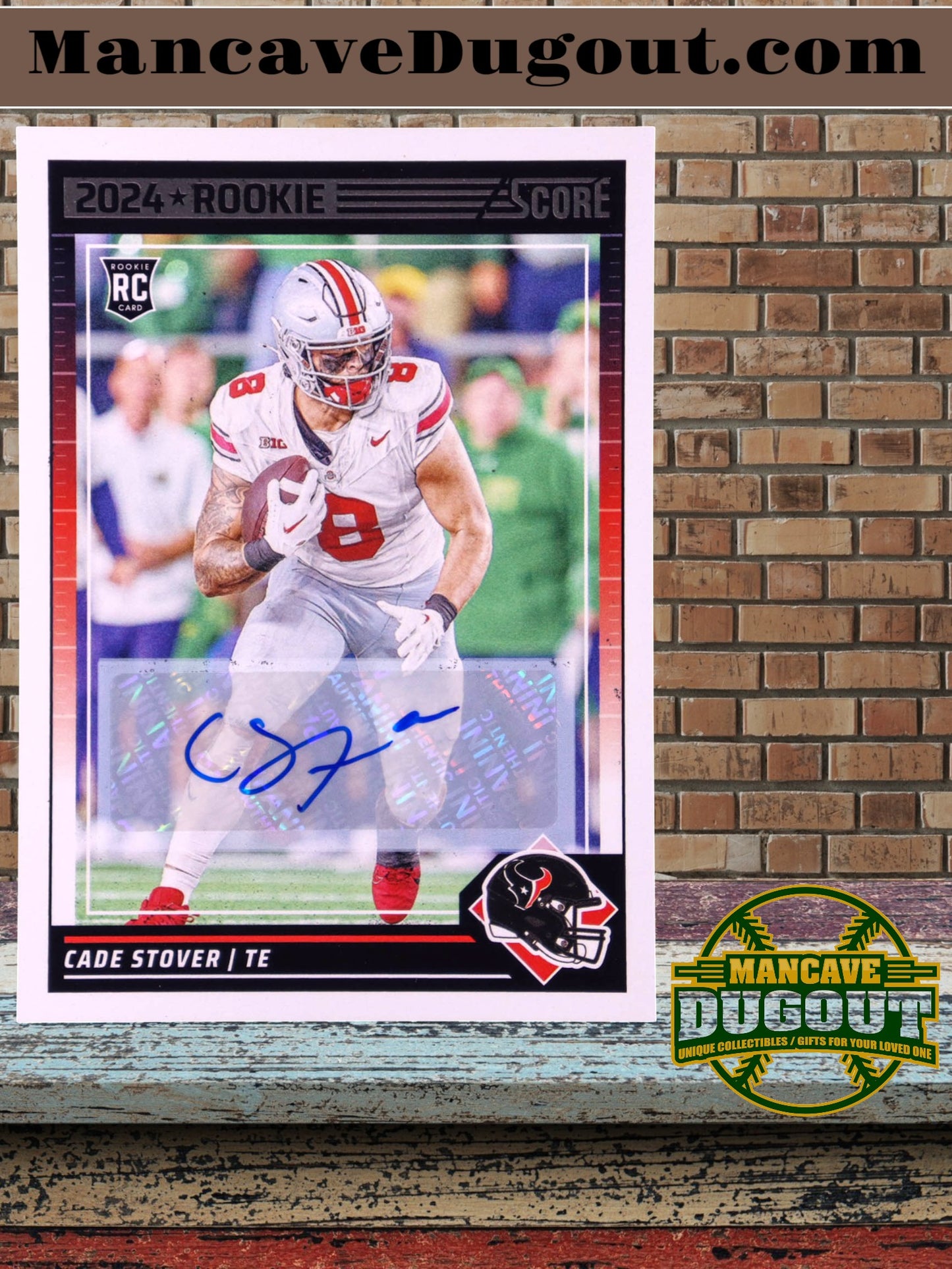 Cade Stover – 2024 Score Signatures #353 - Rookie Card (RC) – Autograph