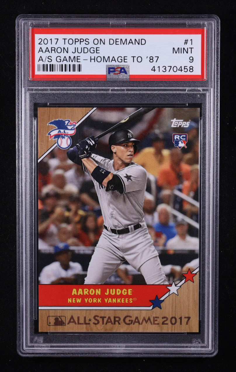 Aaron Judge – 2017 Topps On Demand - MLB All Star Game #1 – Rookie Card (RC) – PSA 9 Mint