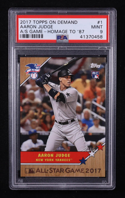 Aaron Judge – 2017 Topps On Demand - MLB All Star Game #1 – Rookie Card (RC) – PSA 9 Mint