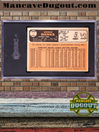 Ernie Banks 1966 Topps #110 - SGC 2.5 (GD+) — Hall of Fame Icon