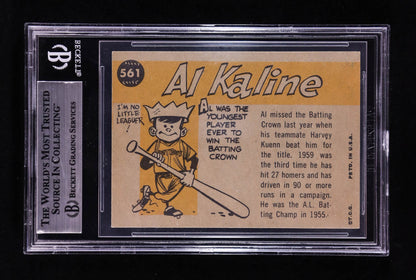 Al Kaline — 1960 Topps All Star - Card #561 — BGS 5.5 (EX+)