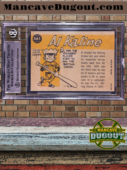 Al Kaline — 1960 Topps All Star - Card #561 — BGS 5.5 (EX+)