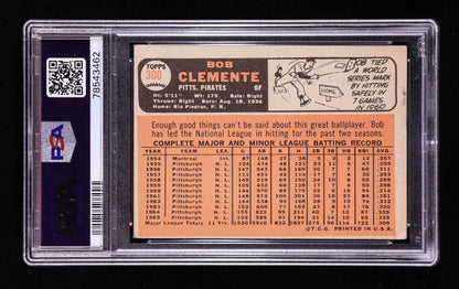 Bob Clemente — 1966 Topps #300 - PSA 3 (VG) — Hall of Fame Icon
