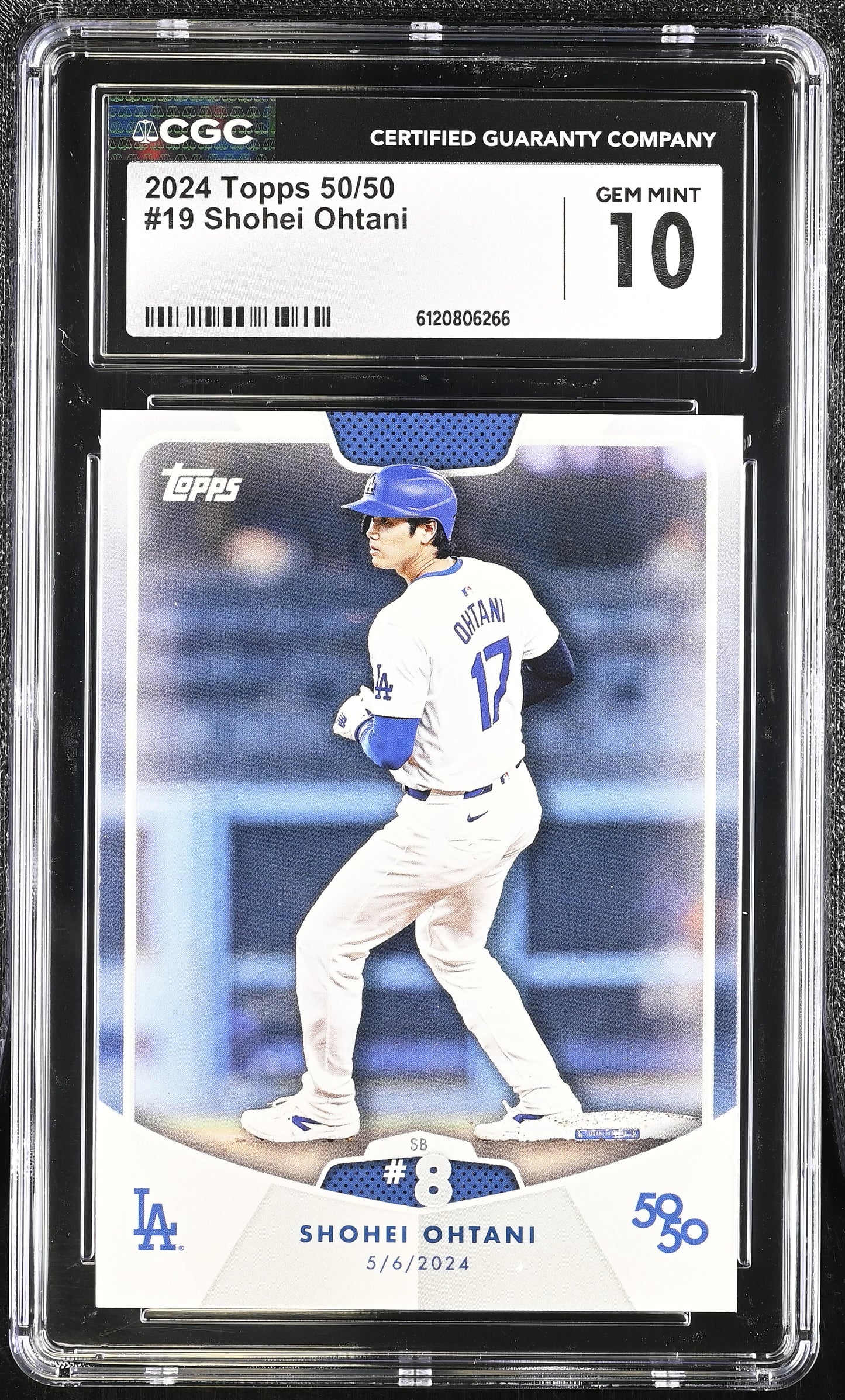 Shohei Ohtani — 2024 Topps 5050 - Card #19 - CGC 10 Gem Mint