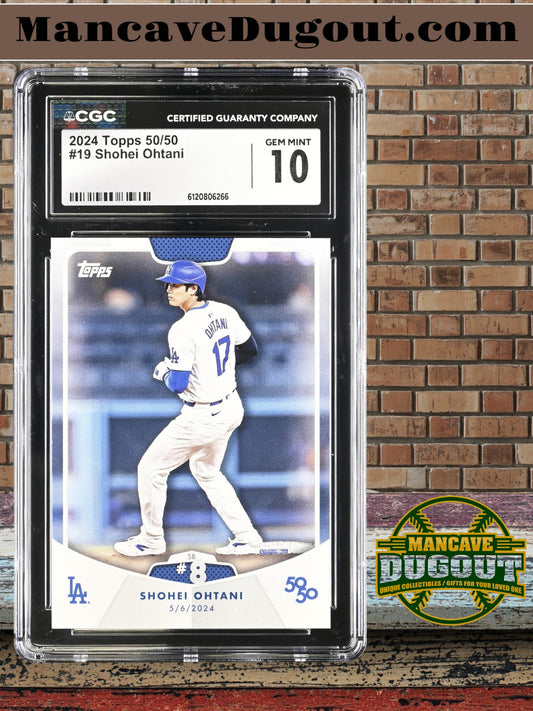 Shohei Ohtani — 2024 Topps 5050 - Card #19 - CGC 10 Gem Mint