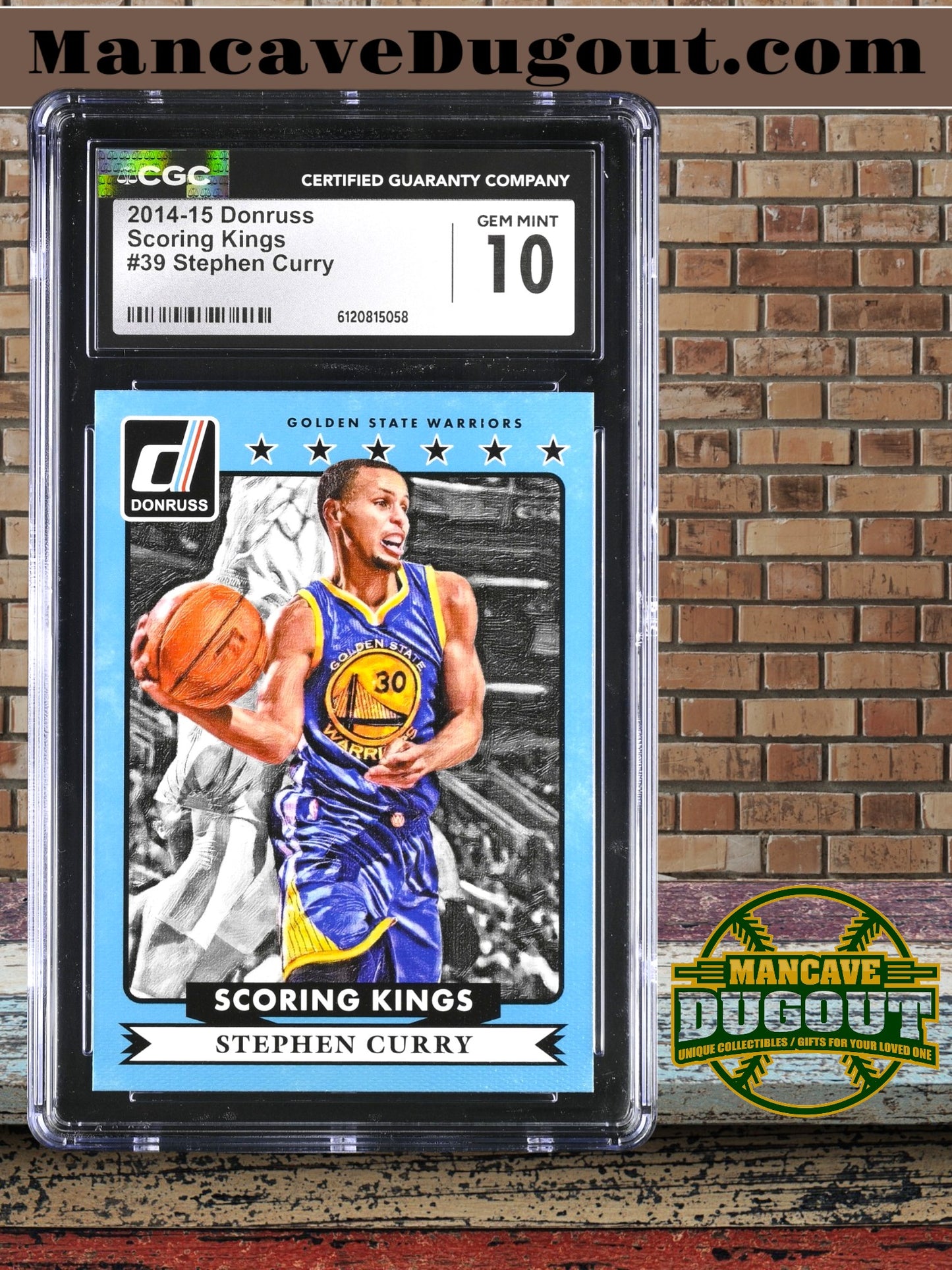 Stephen Curry – 2014 15 Donruss  Scoring Kings #39 (CGC 10 Gem Mint)