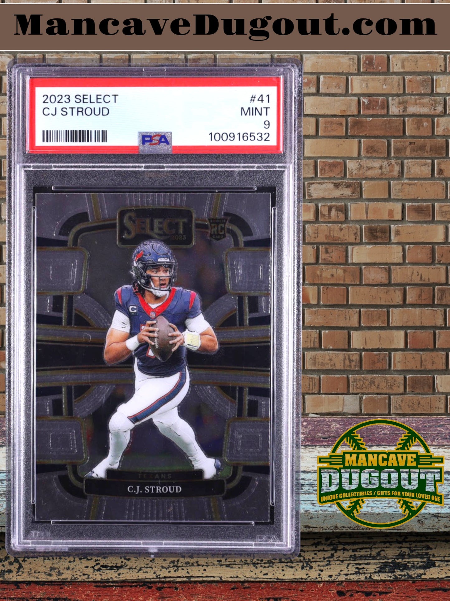 CJ Stroud — 2023 Select #41 RC - PSA 9 (Mint) - Rookie Card of the NFL’s Rising Superstar