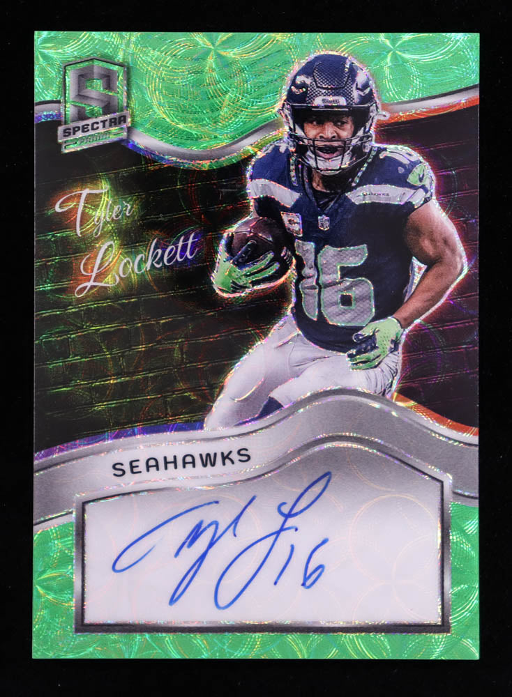 Tyler Lockett 2024 Panini Spectra Colorgraphs Neon Green #TLT – 09/35