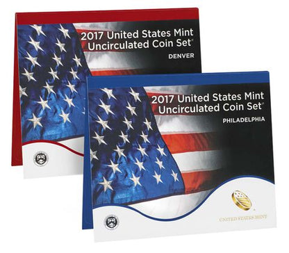 2017 U.S. Mint 20-coin Uncirculated Set