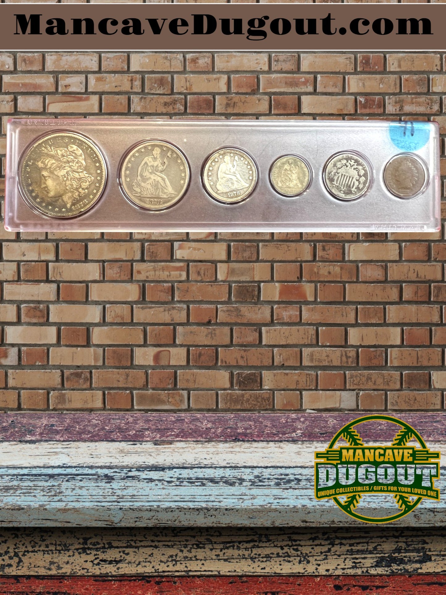 1878 Coin Set - A