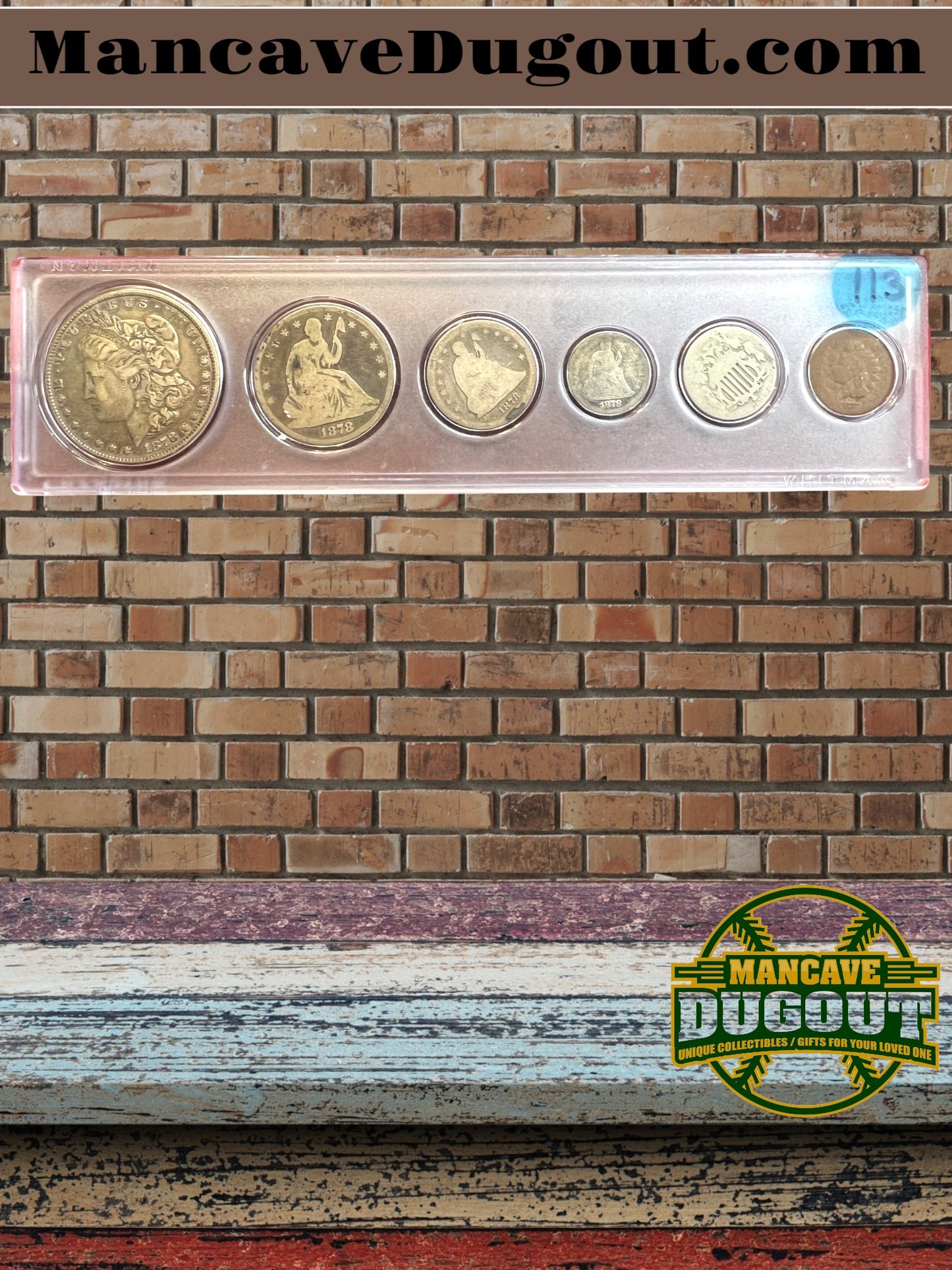 1878 Coin Set - B