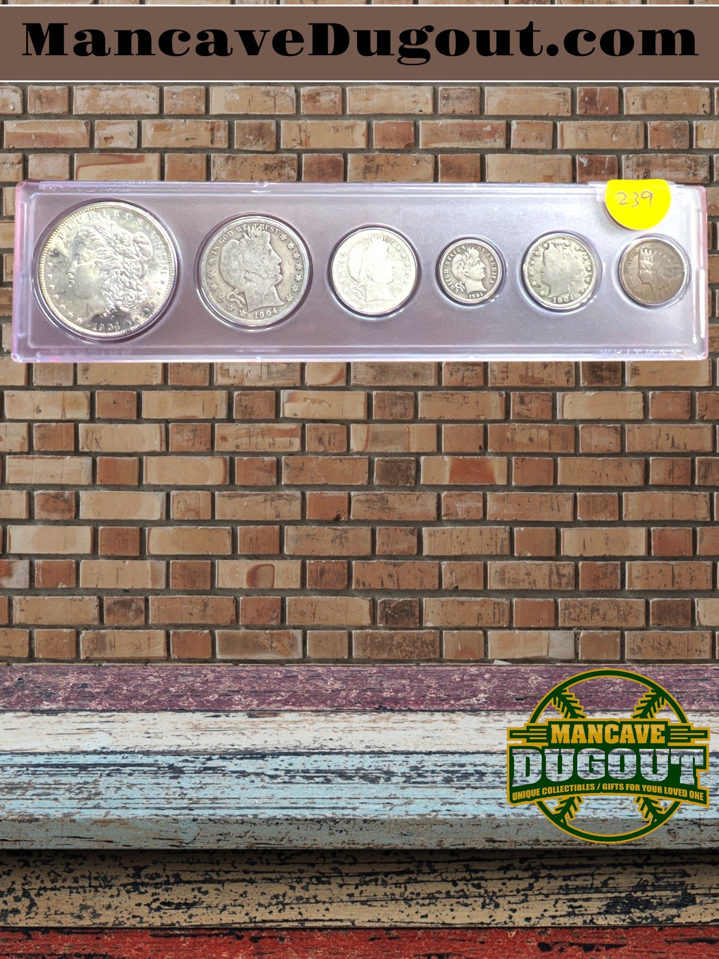 1904 Coin Set - A