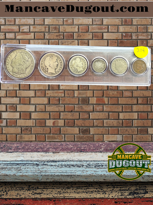 1904 Coin Set - B
