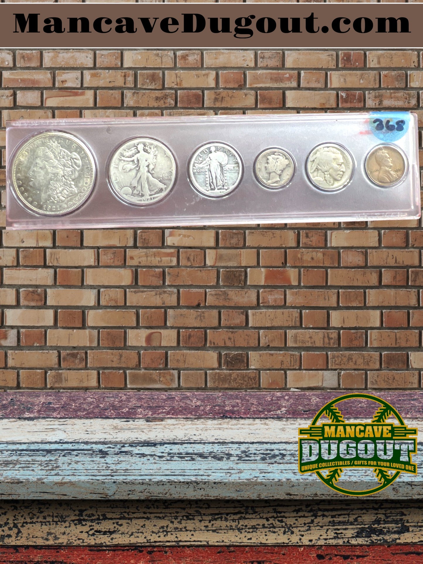 1921 Coin Set - A