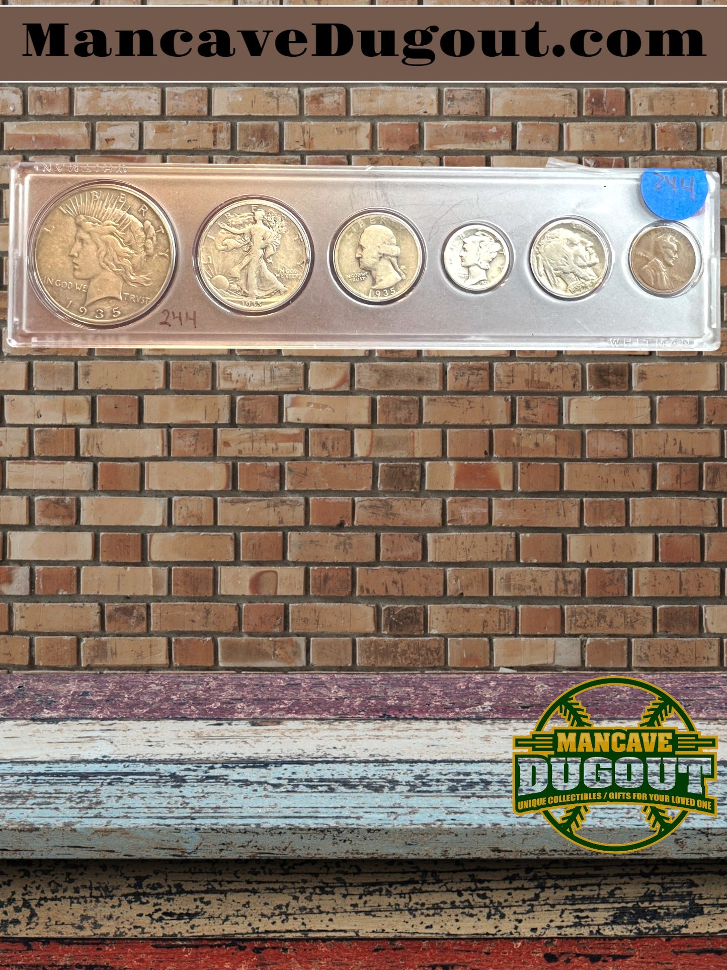1935 Coin Set - A