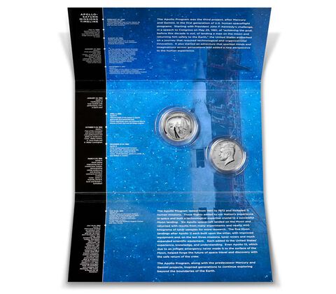 2019-Apollo 11 50th half dollar set