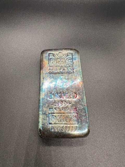 1 Kilogram RMC Silver Cast Bar