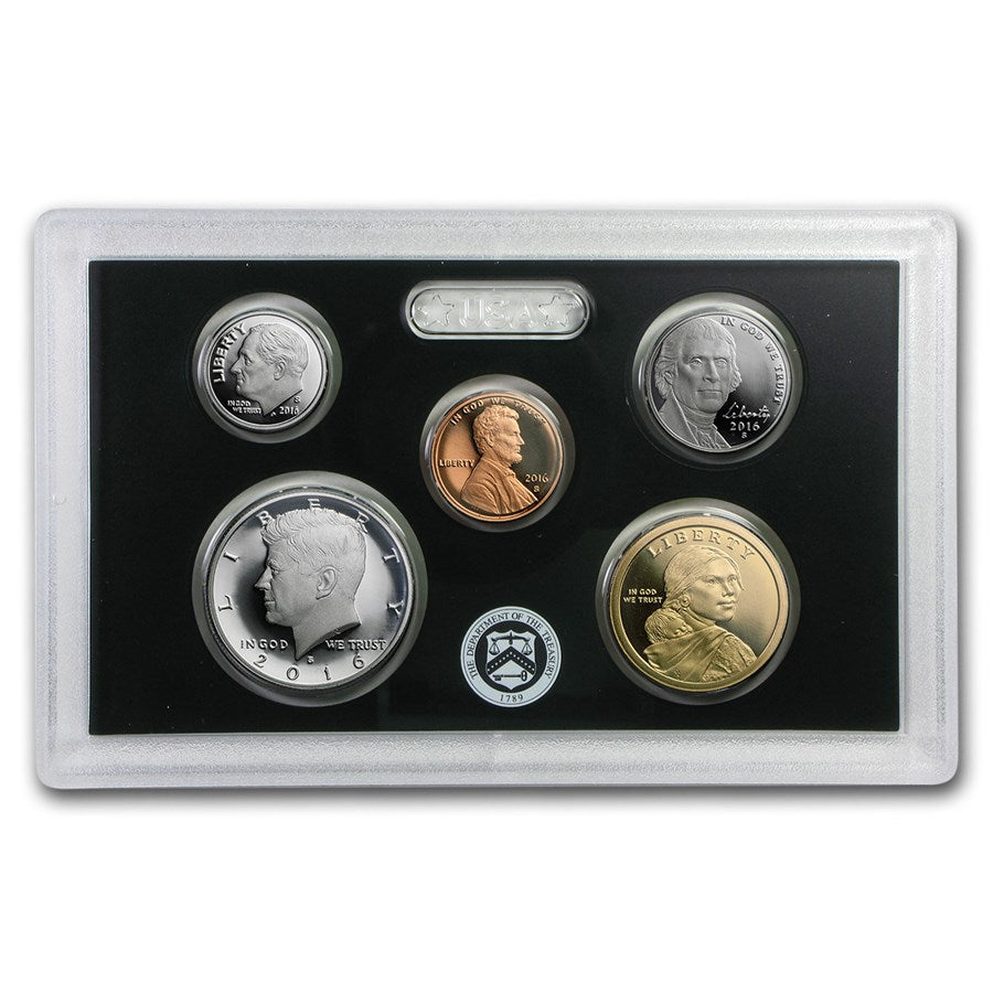 2016-S U.S. MINT SILVER PROOF SET Complete Set 13 Coins OGP & COA