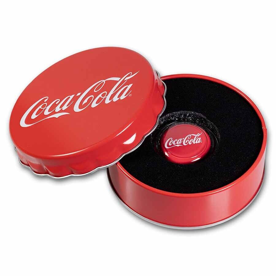 6-Gram Silver Bottle Caps-Coca-Cola