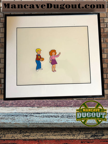 Original production cel featuring Richie from a Hanna-Barbera production of "Richie Rich" – 1980’s