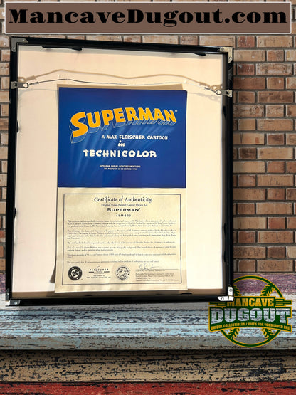 SUPERMAN (1940’s) Limited edition - Animation Art cel - #277/500