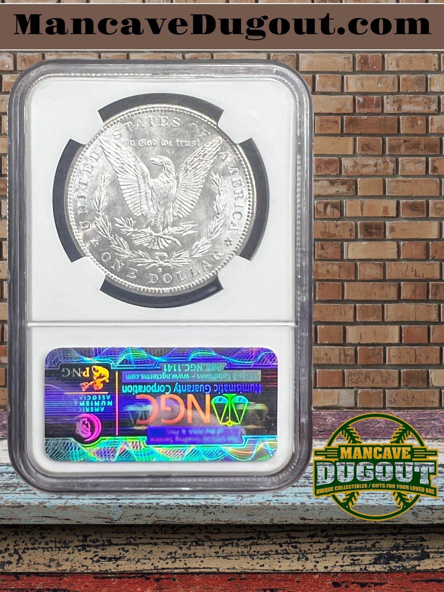 1882 S Morgan Dollar – NGC MS66