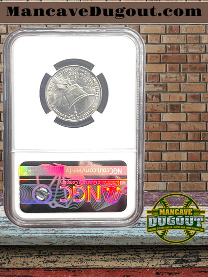 1776–2026 P Semiquincentennial Declaration of Independence Quarter – NGC MS66