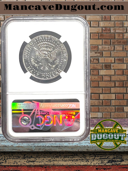 2025 P Kennedy Half Dollar – NGC BU