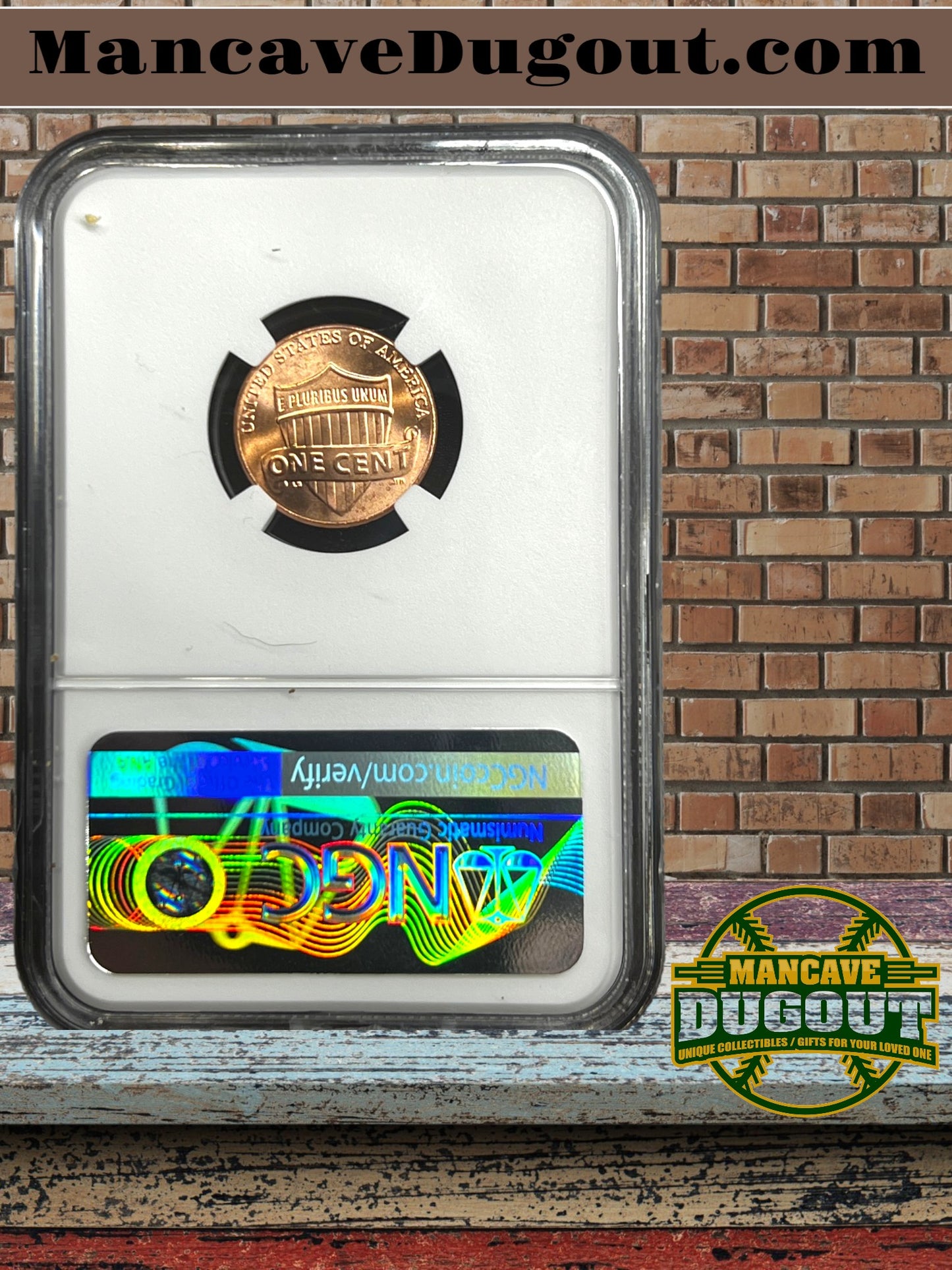 2025-D Lincoln Shield Cent – NGC MS66 RD | Last Year of Issue