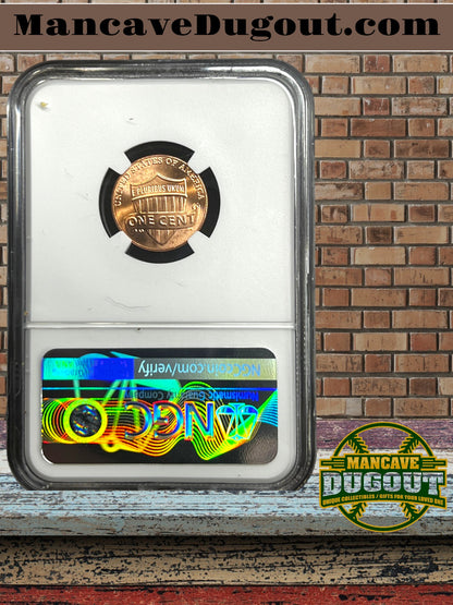 2025-D Lincoln Shield Cent – NGC MS66 RD | Last Year of Issue