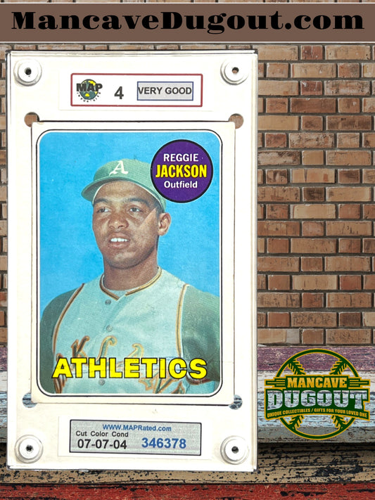 1969 Topps Reggie Jackson RC #260 – MAP 4