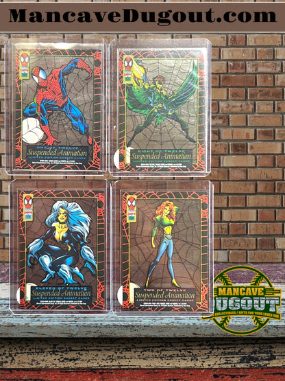 1994 Marvel Suspended Animation – Limited Edition Lot of 4 Cards