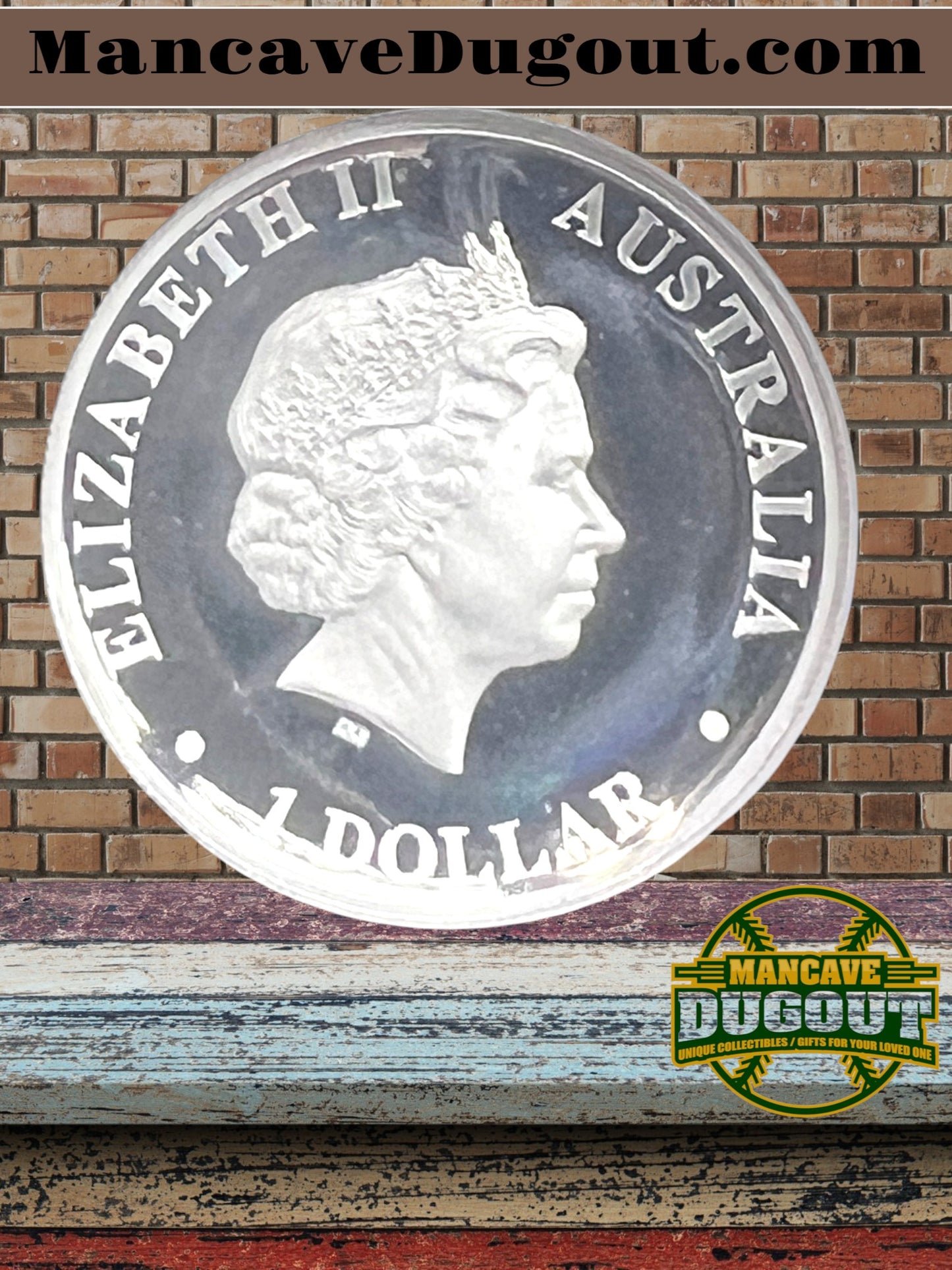 2016 P Australia S$1 Kangaroo-High Relief • NGC PF69 Ultra Cameo-“One of First 2500” – Early Release Designation