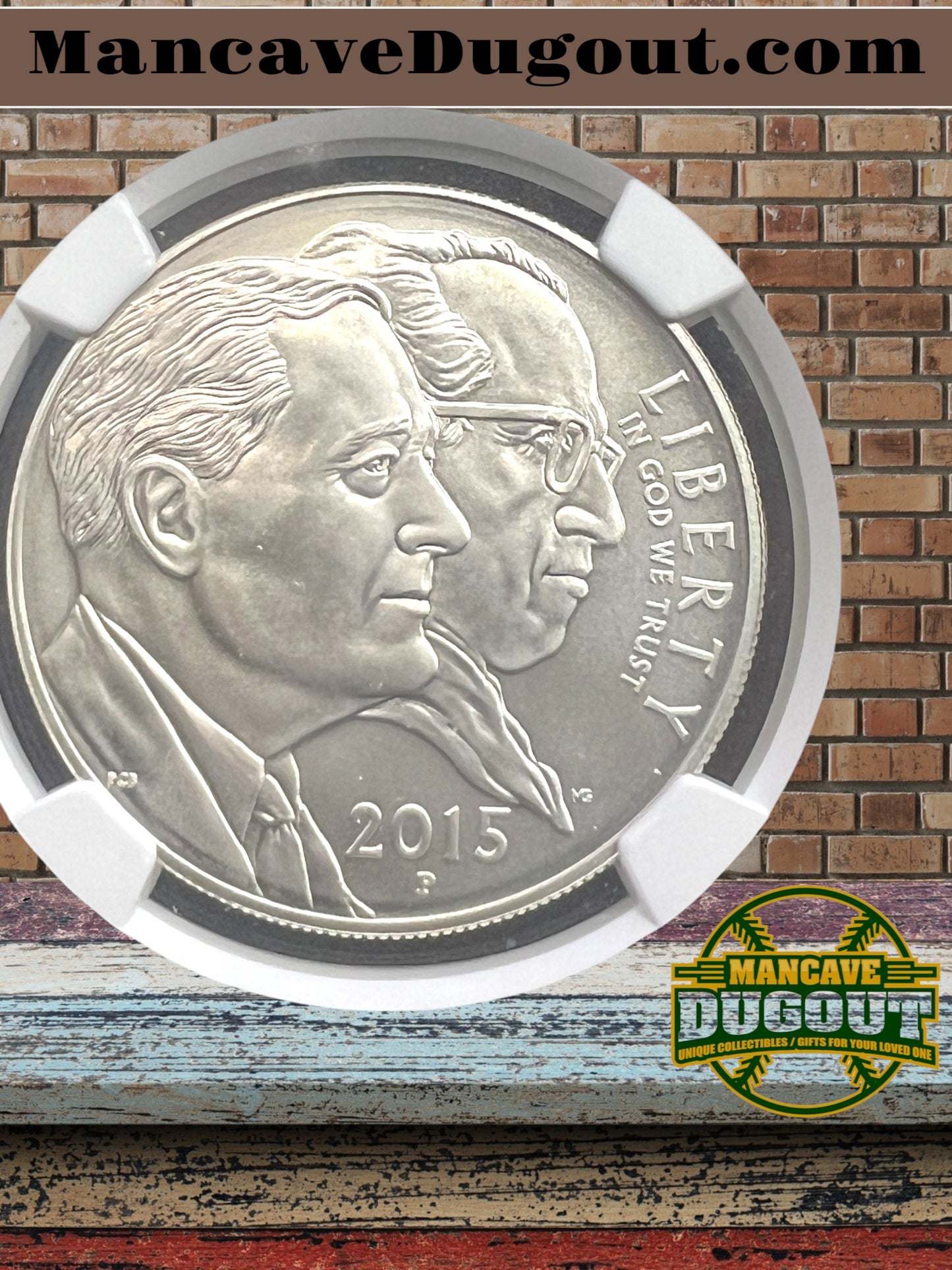 2015 P March of Dimes Silver Dollar - First Day of Issue • NGC MS69 Philadelphia Mint