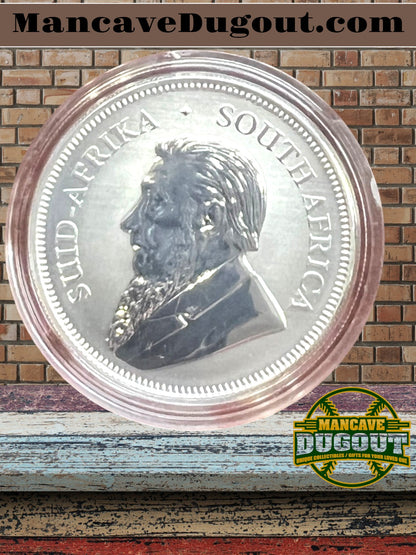 2017 Silver Krugerrand — 50th Anniversary — Premium .999 Silver - South African Mint • 1 oz Silver • Historic First Year Issue