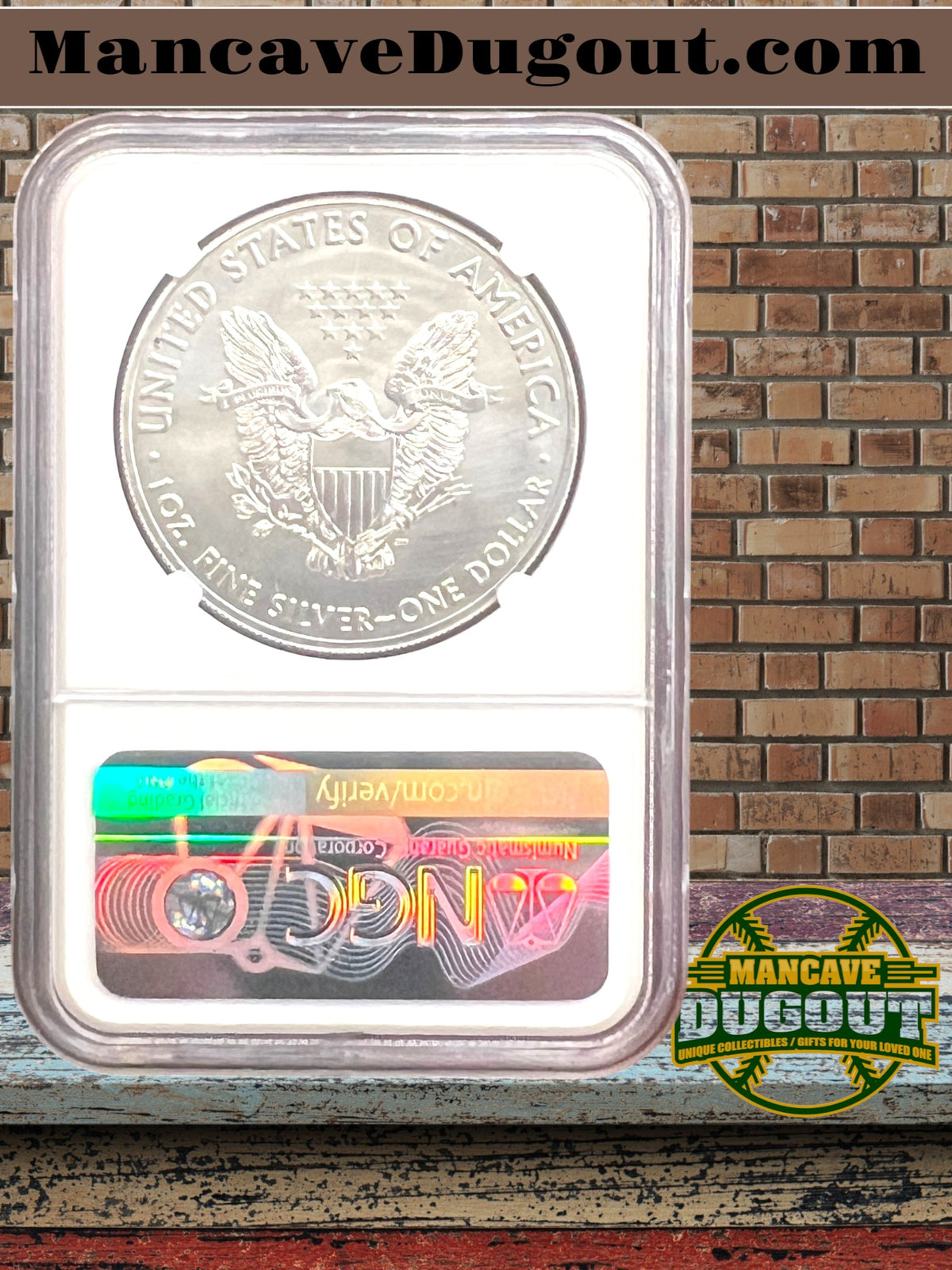 2020 P American Silver Eagle — NGC MS70 - Emergency Production • First Day of Issue • Philadelphia Mint • 1 oz .999 Fine Silver
