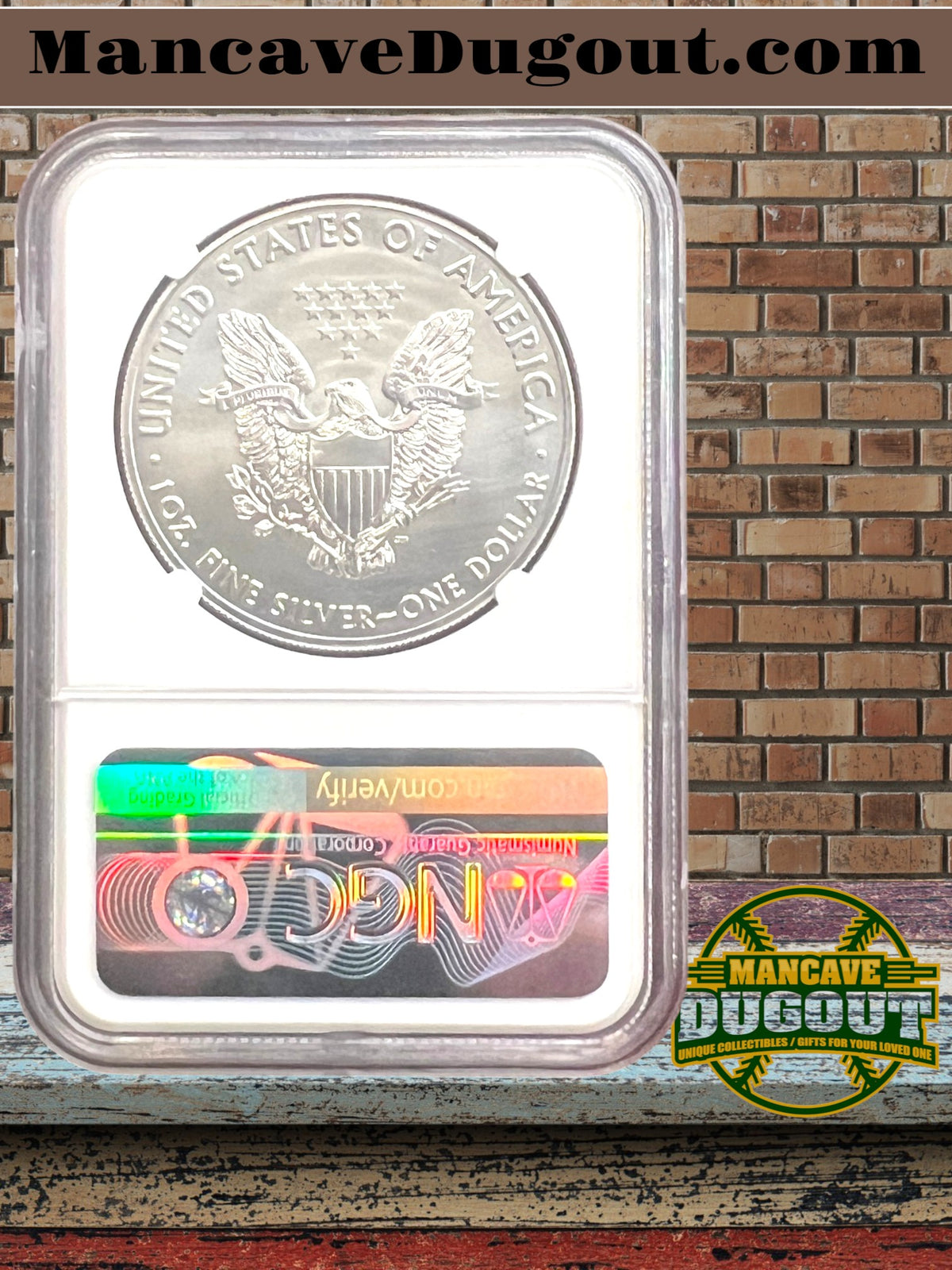 2020 P American Silver Eagle — NGC MS70 - Emergency Production • First Day of Issue • Philadelphia Mint • 1 oz .999 Fine Silver