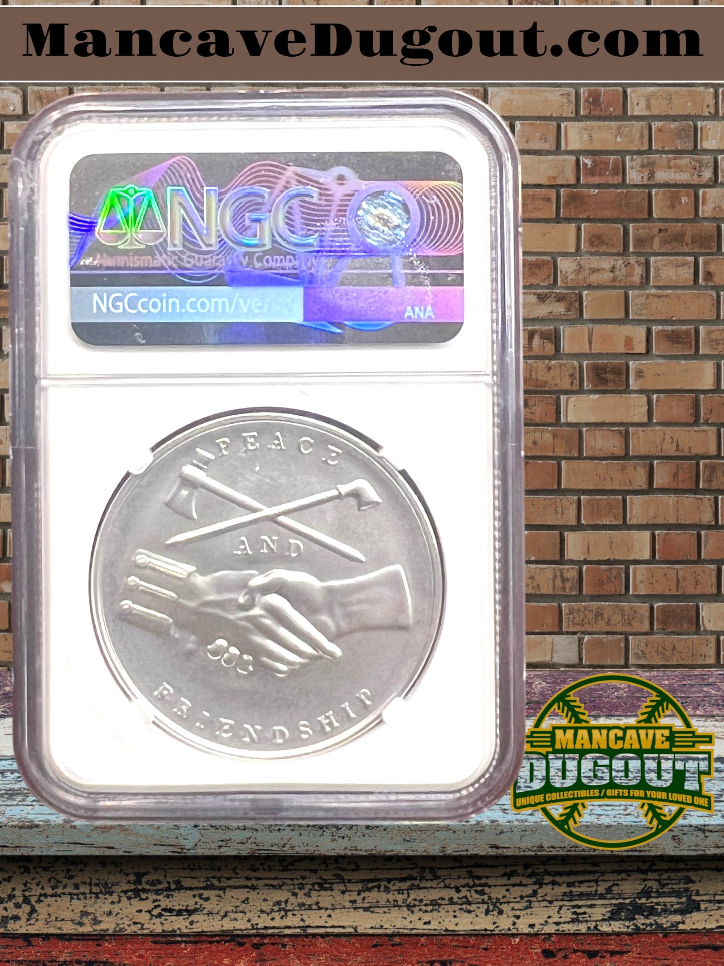 2020 U.S. Mint Presidential Series Silver Medal — Andrew Jackson — NGC MS70