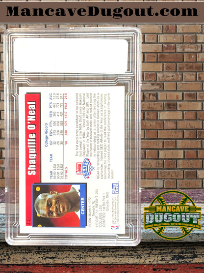 Shaquille O’Neal — 1992 93 NBA Hoops #442 - Orlando Magic Rookie — Mancave Holder