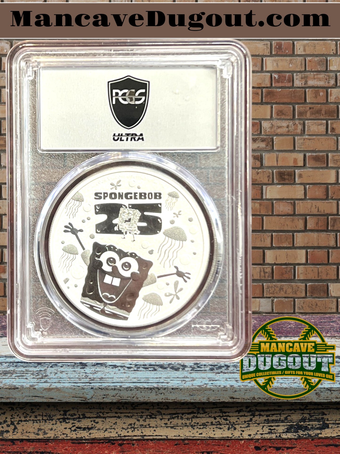 2024 Ultra Breaks Pop Culture - SpongeBob SquarePants – 25th Anniversary - PCGS MS70 – Silver Label