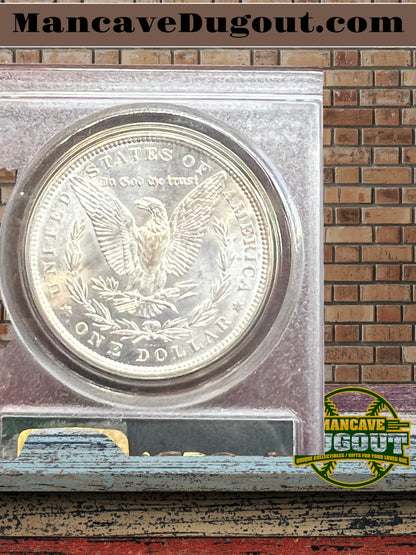 1886 Morgan Silver Dollar – PCGS MS62 - Certified Mint State • Classic Type Coin • Strong Collector Appeal