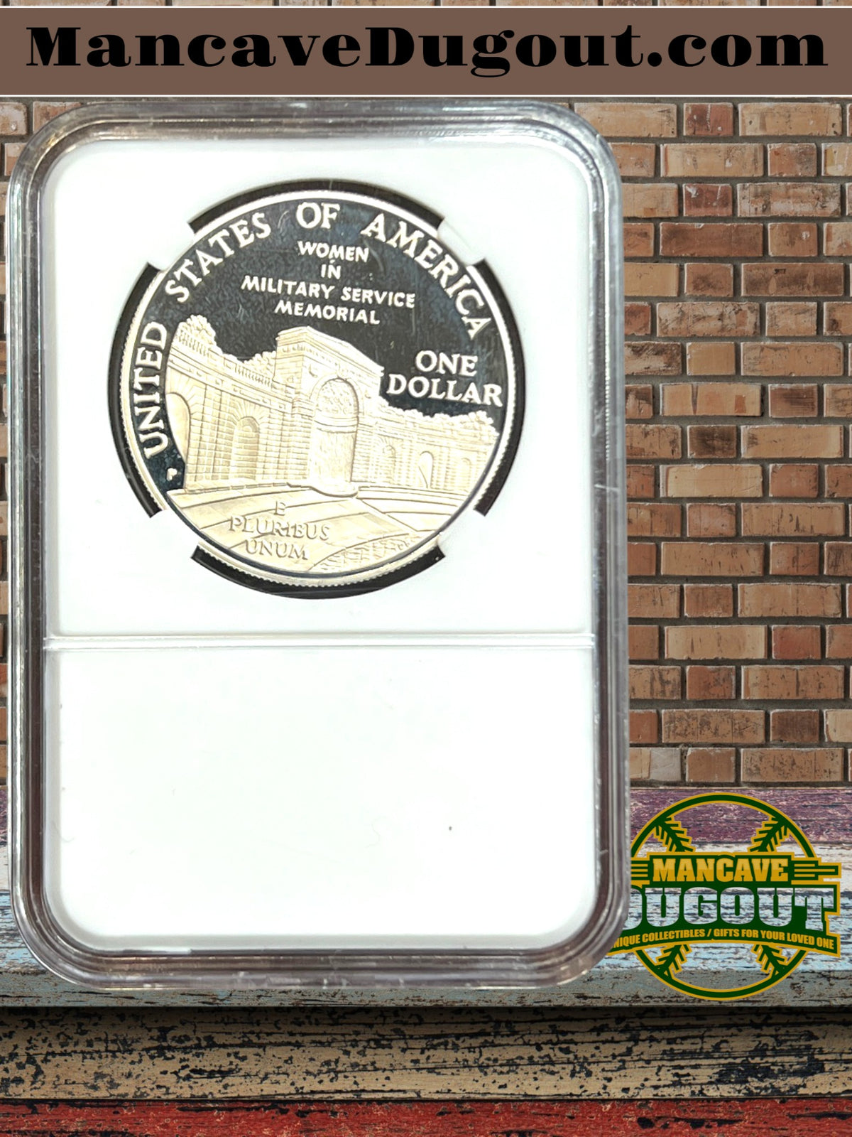 1994 P Women in Military Service Commemorative Silver Dollar – Proof • U.S. Mint Honoring America’s Women Veterans • 90% Silver