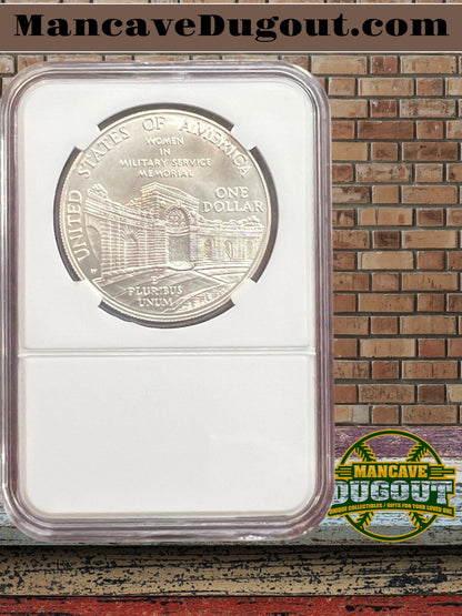 1994 P Women in Military Service Commemorative Silver Dollar – Uncirc • U.S. Mint Honoring America’s Women Veterans • 90% Silver