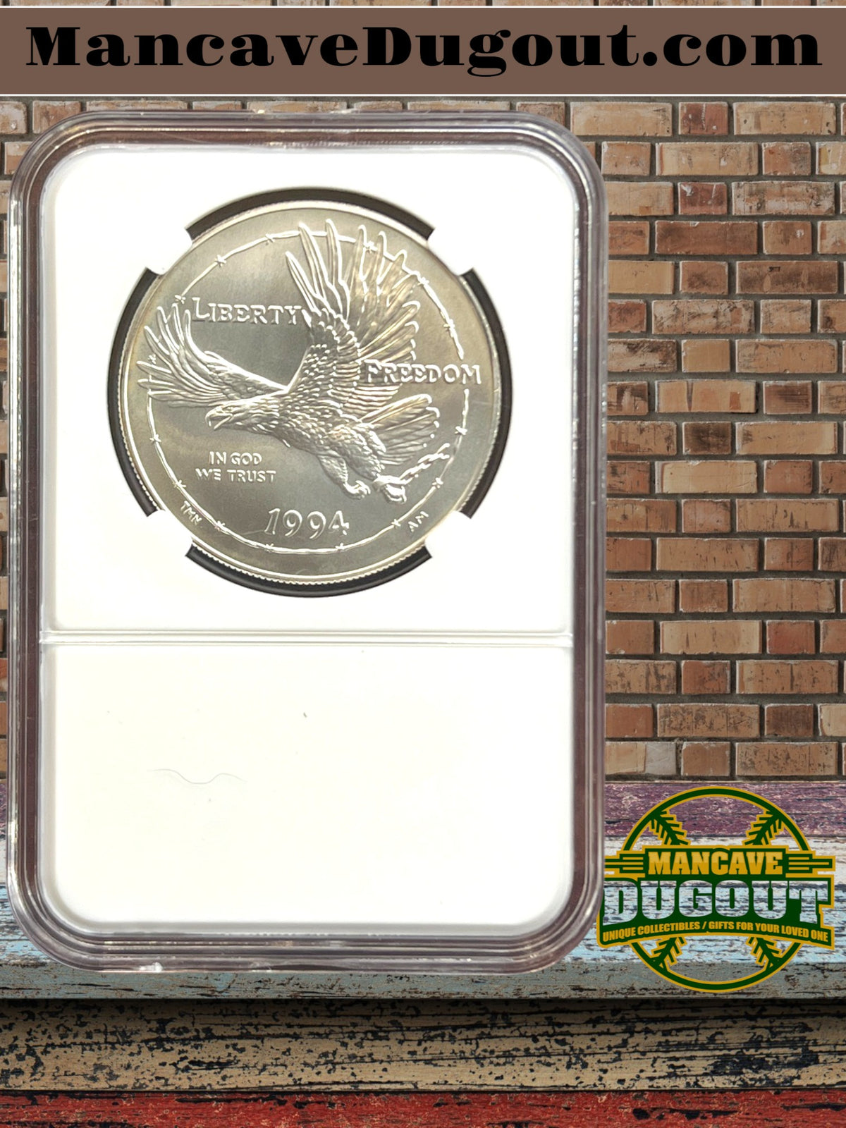 1994 W Prisoner of War Commemorative Silver Dollar – Uncirculated