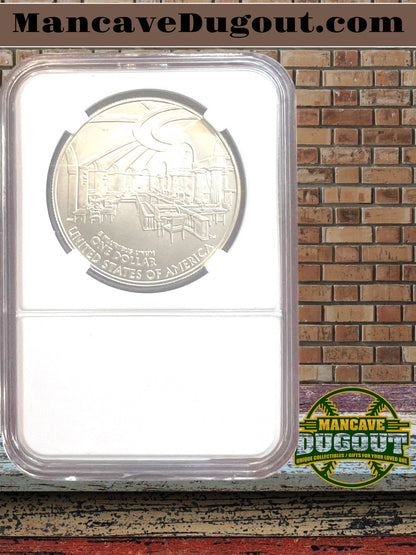 2005 P Justice John Marshall Commemorative Silver Dollar – Uncirculated