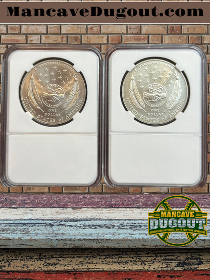 2004 P Lewis & Clark Bicentennial Commemorative Silver Dollar – Uncirculated