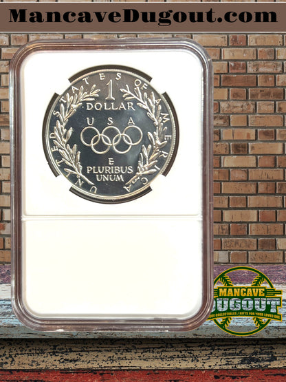1988 S Olympic Silver Dollar – Proof - U.S. Mint • 90% Silver • San Francisco Mint