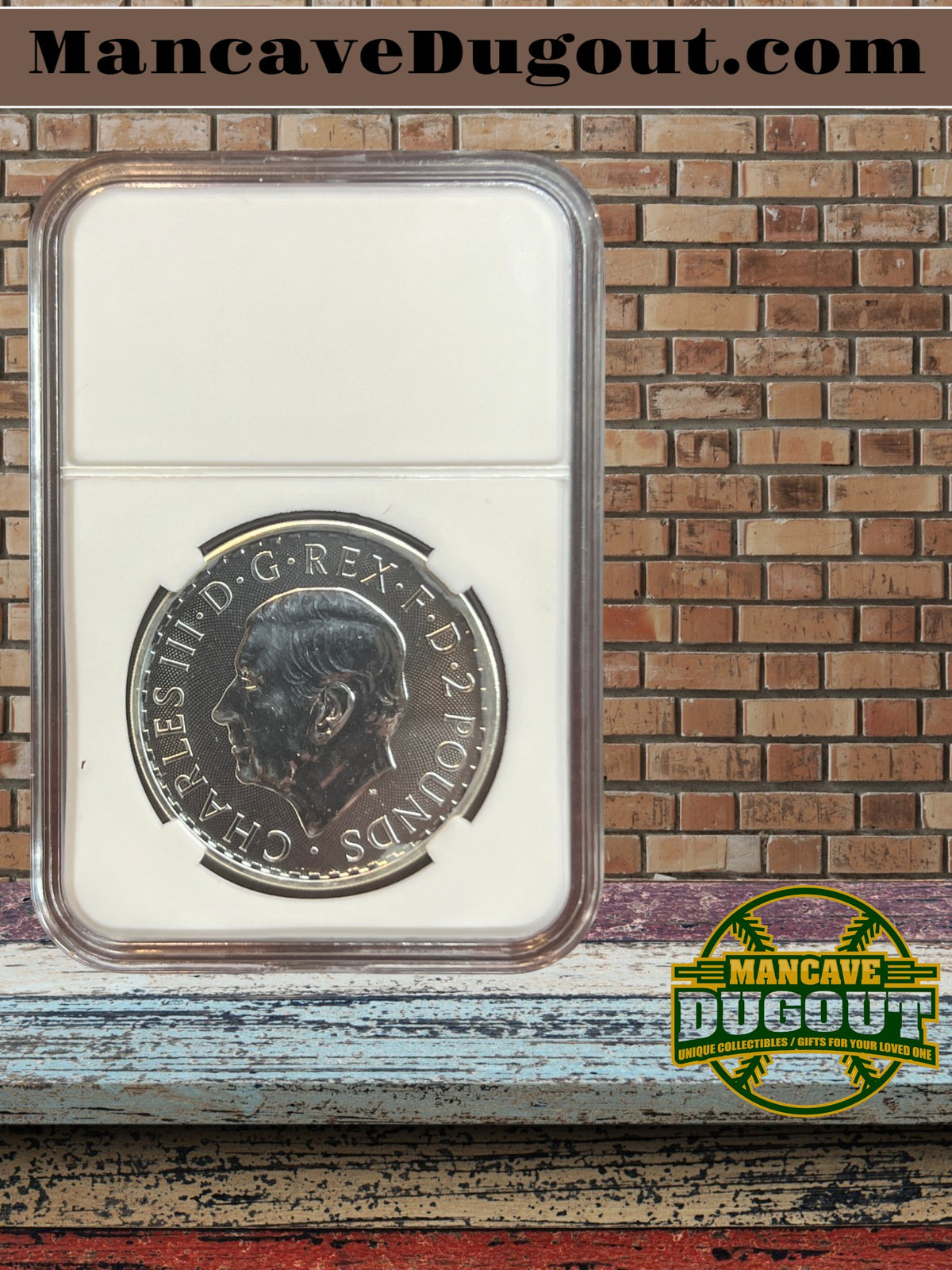 2023 Great Britain Britannia - 1 oz .999 Fine Silver • Type 2 • King Charles III Cameo