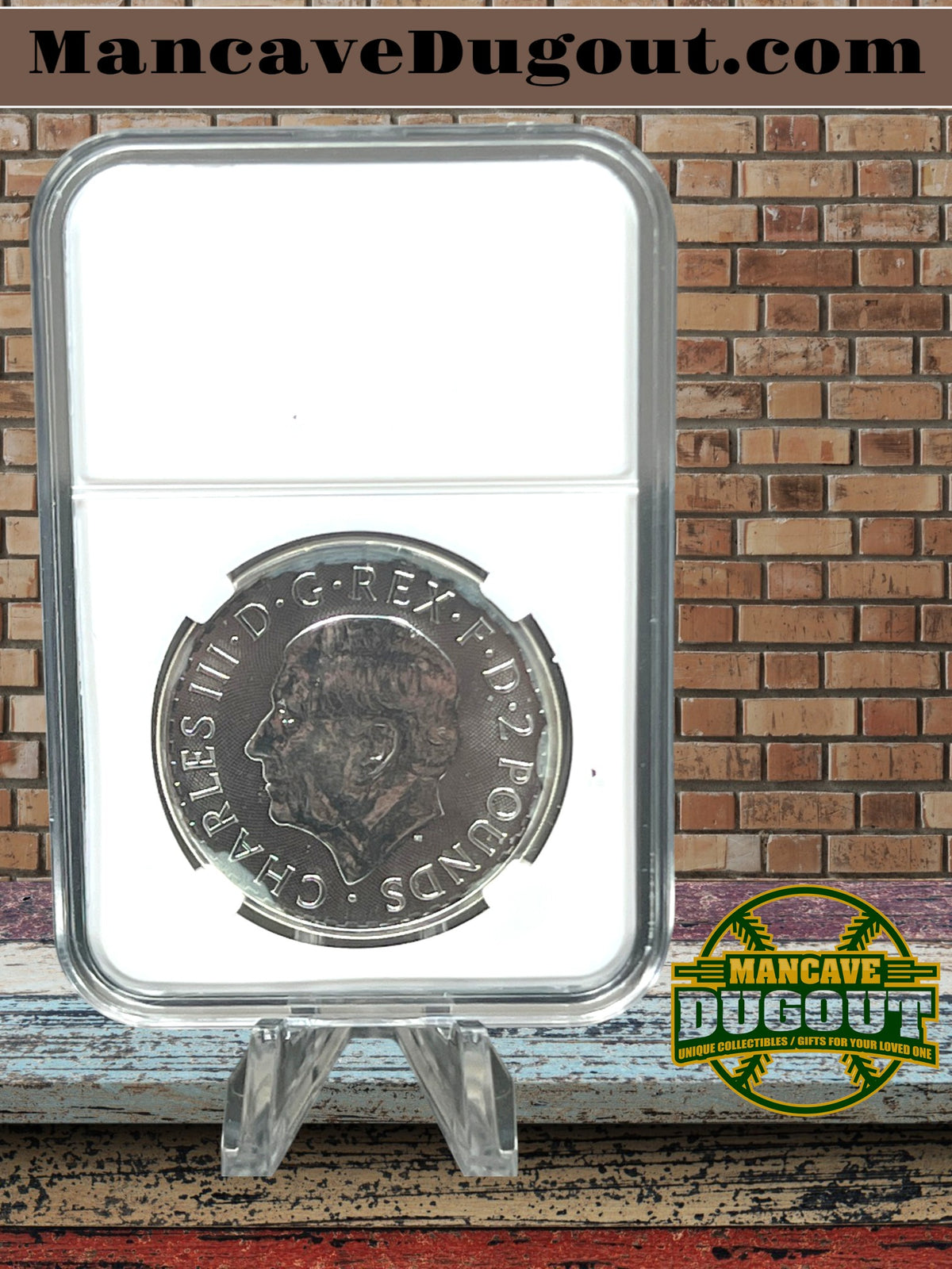 2023 Great Britain Britannia - 1 oz .999 Fine Silver • Type 2 • King Charles III Cameo